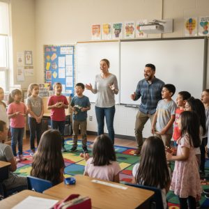 Kids in room